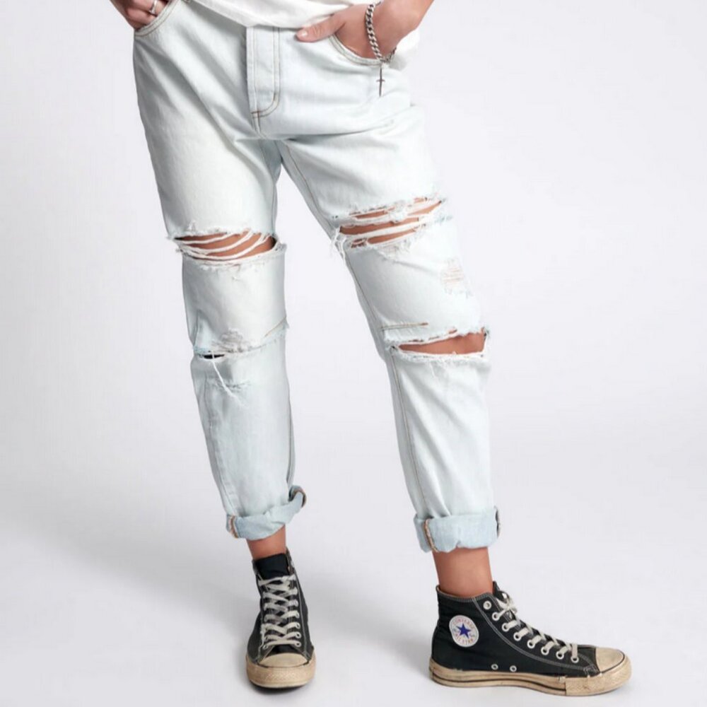 One Teaspoon Brando Boyfriend Jeans